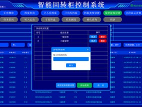保密級別設置界面