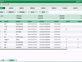 報(bào)表統(tǒng)計(jì)界面