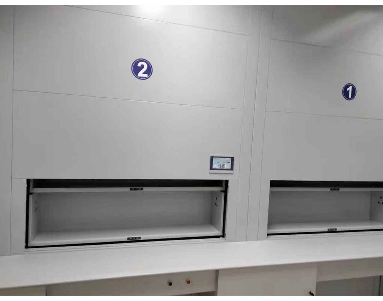 智能層定位回轉柜